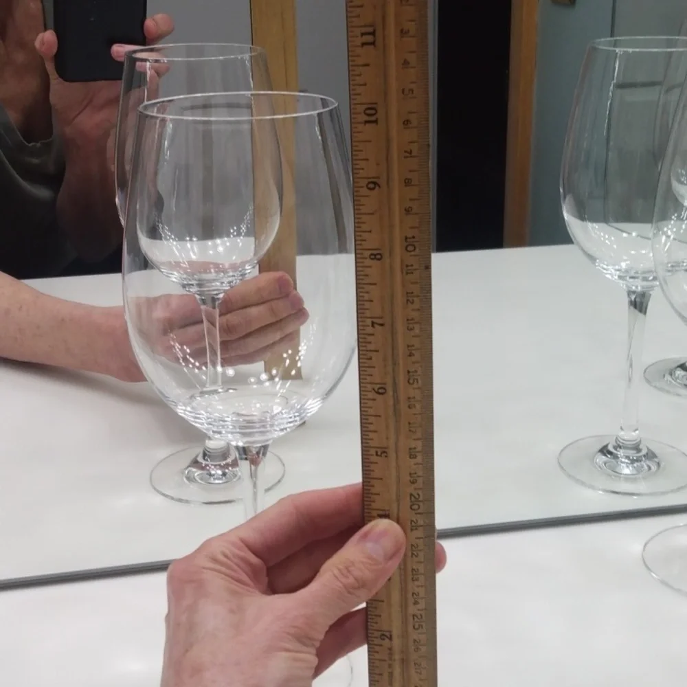 (4) SCHOTT ZWIESEL LARGE WHITE WINE GLASSES 21 OUNCES NEW